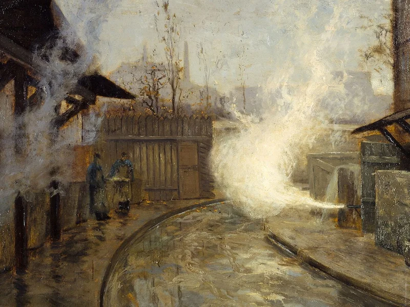 1867-Raoul André Ulmann - La conceria Guillou, sulla Bièvre